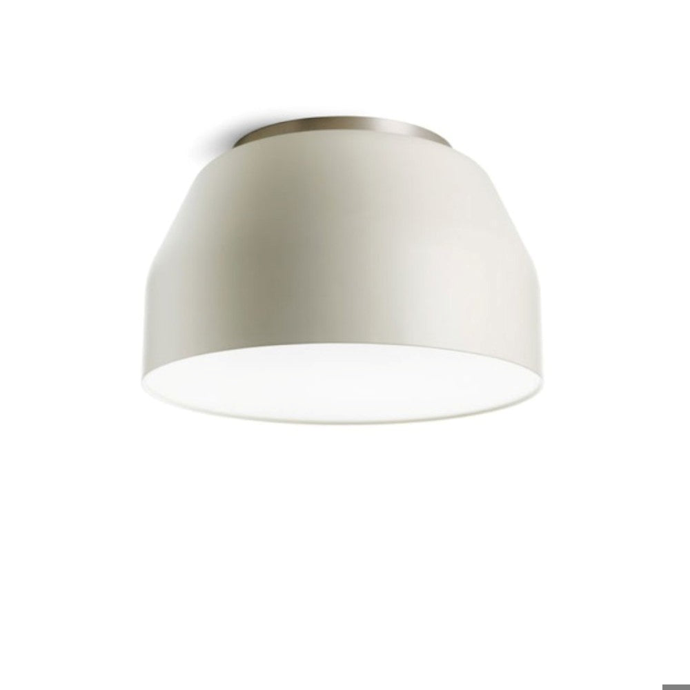 B-Ware Miloox Deckenleuchte Lampe Mug Cremeweiß Sand ø 55 Cm Metall Kunststoff E27 Led - 8050612940012