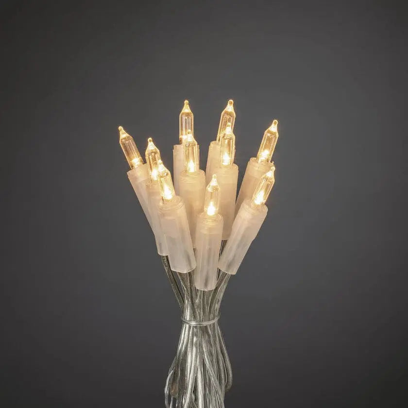 B-Ware Konstsmide Mini Lichterkette Lichterkette Led Warmweiß Transparent 20 Le Ds 2,85m - 7318306301121