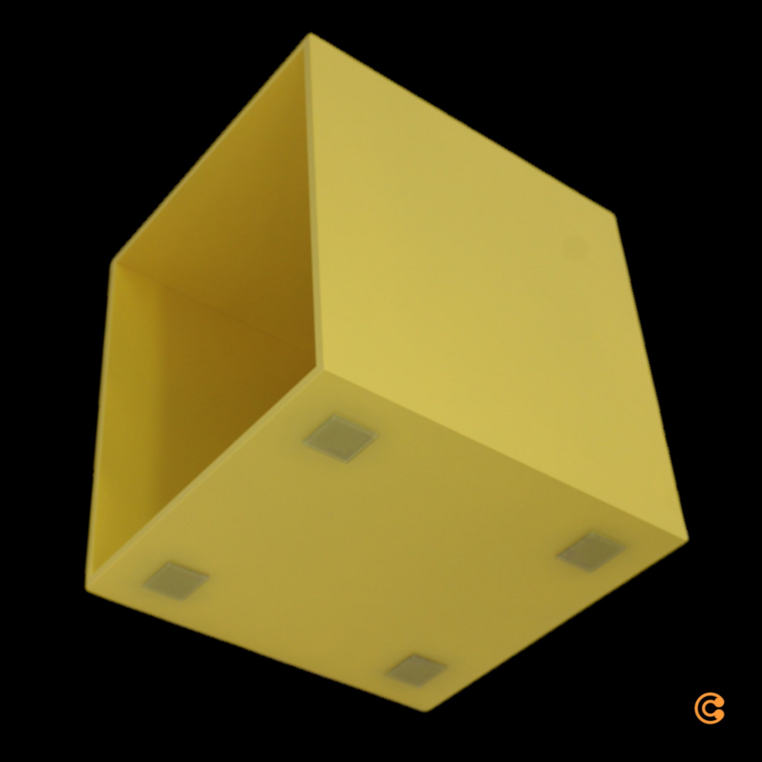 Mdf Italia Minima 3.0 Sideboard Senfgelb Matt Regal Kommode Regaleinsatz Geld B-Ware - 1