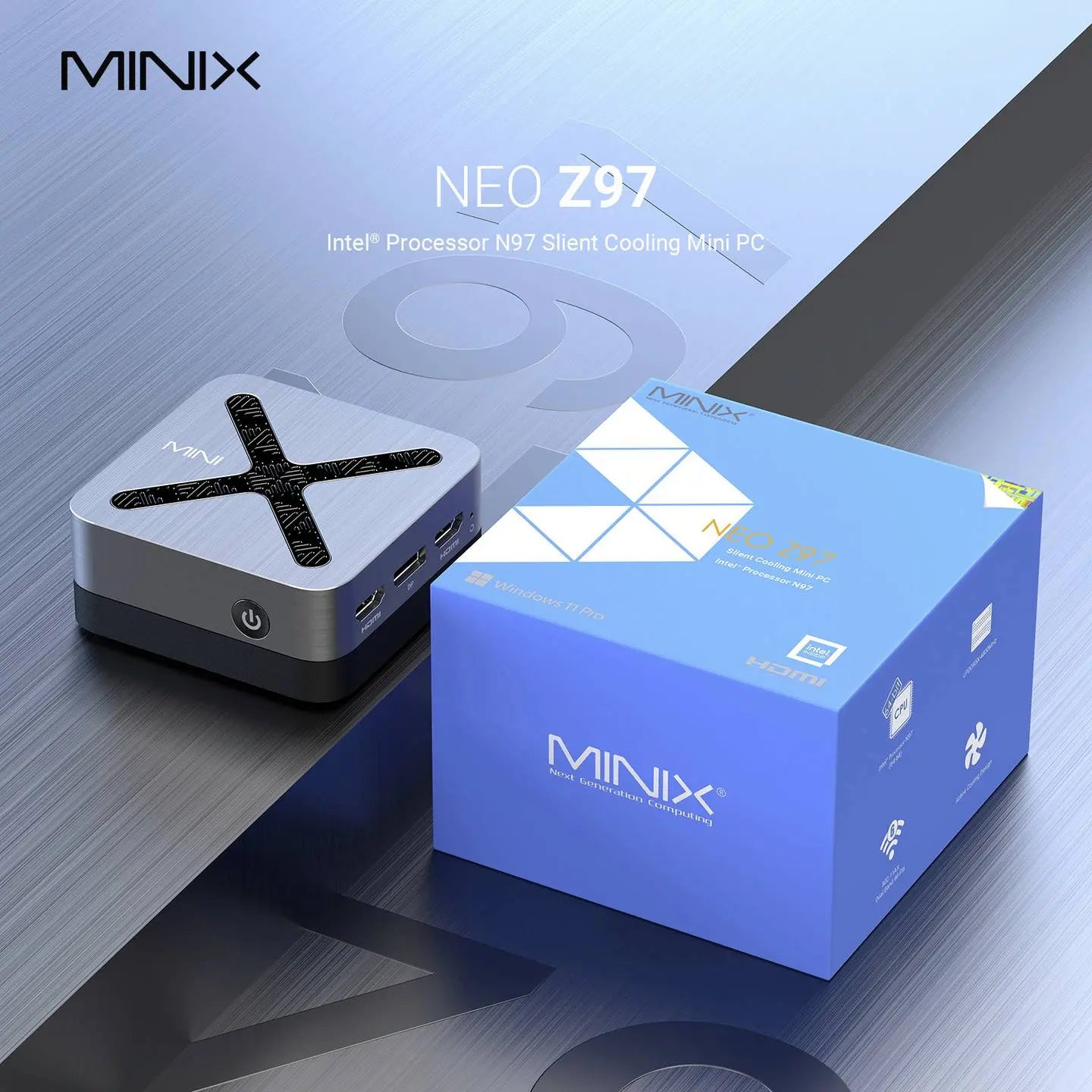B-Ware Minix Minix Neo Z97 Neo Z97 In Mini Pc Rechner Computer Intel Windows Schwarz721