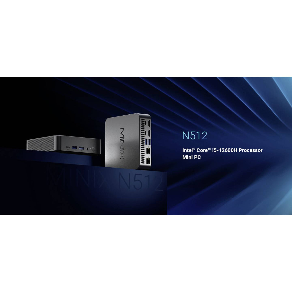 Minix Mini PC NGC N512 Intel Core i5 12600H 16GB RAM 512GB SSD schwarz Computer - 4897016412127