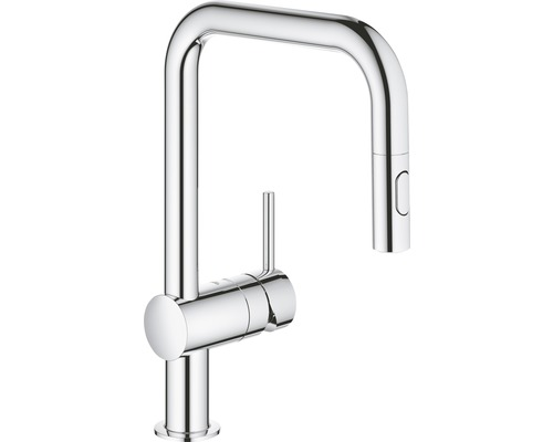 Grohe Küchenarmatur Mit Handbrause Minta Küche Wasser Armatur Hand Brause Chrom B-Ware - 4005176465123