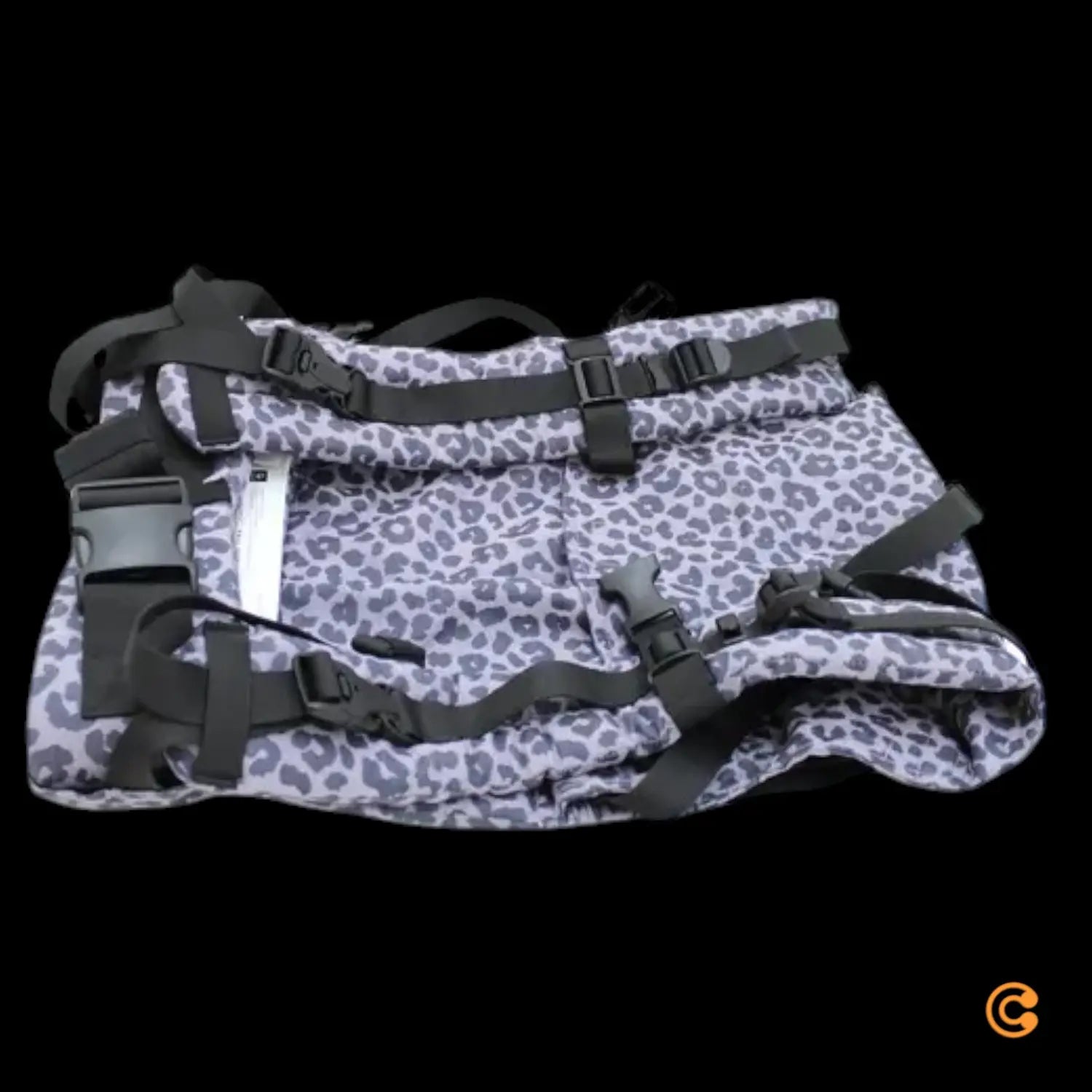 B-Ware Stokke Limas Babytrage Tragehilfe Full Buckle Flex Leopard Lilac Bauchtrage - 7040356194155