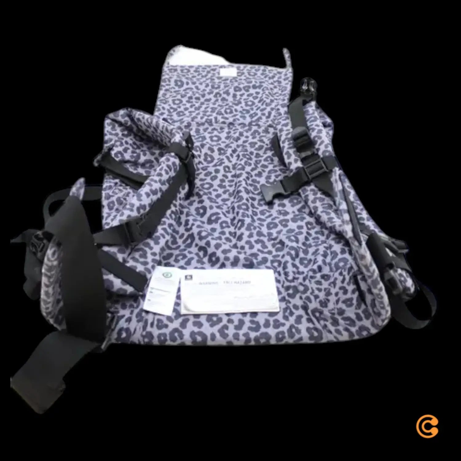 B-Ware Stokke Limas Babytrage Tragehilfe Full Buckle Flex Leopard Lilac Bauchtrage - 7040356194155