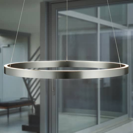 B-Ware Knapstein Mit Gestensteuerung   Runde Led Pendelleuchte Circle Siehe Text/Foto - 4250035824331