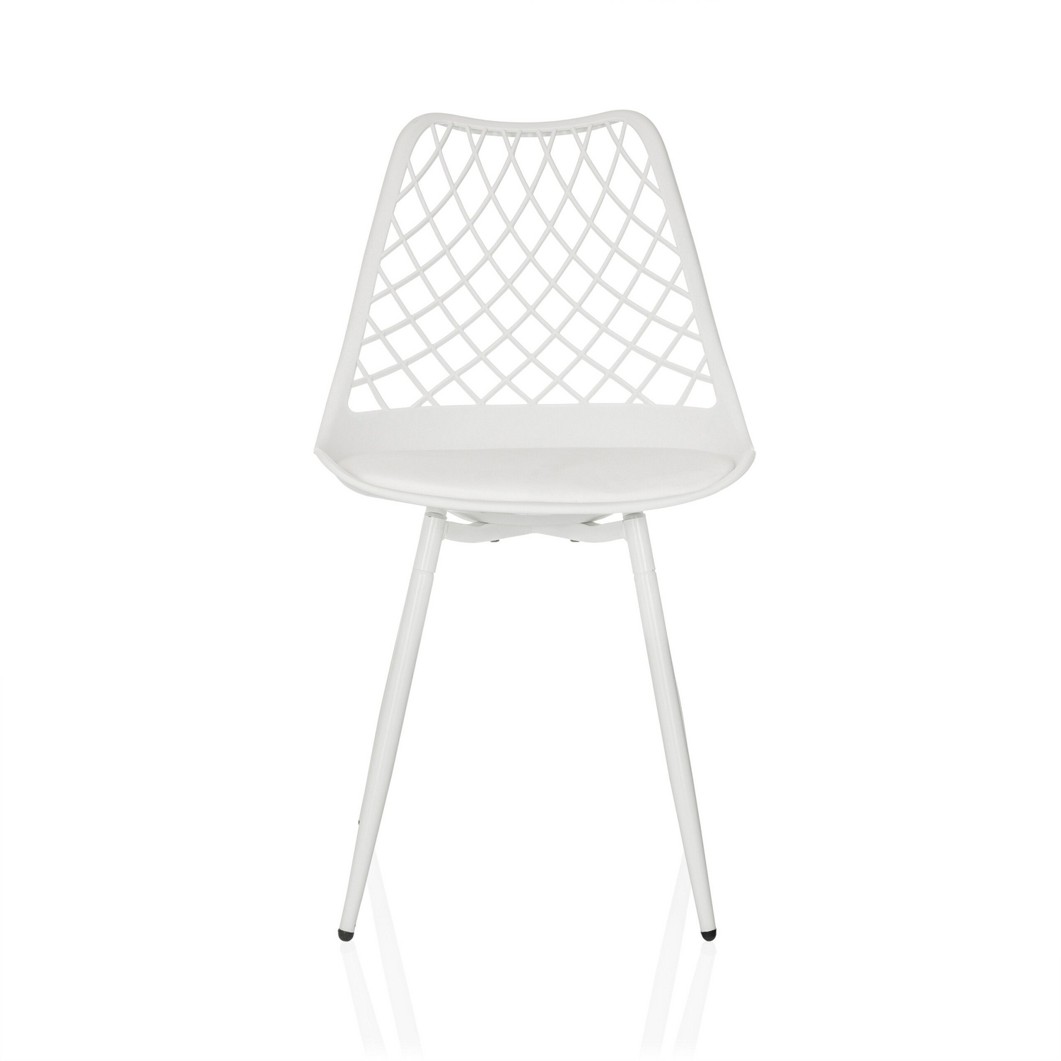 B-Ware Hjh Living Begio S Outdoor Stuhl Schalenstuhl Gartenstuhl Weiß Siehe Text/Foto - 991200