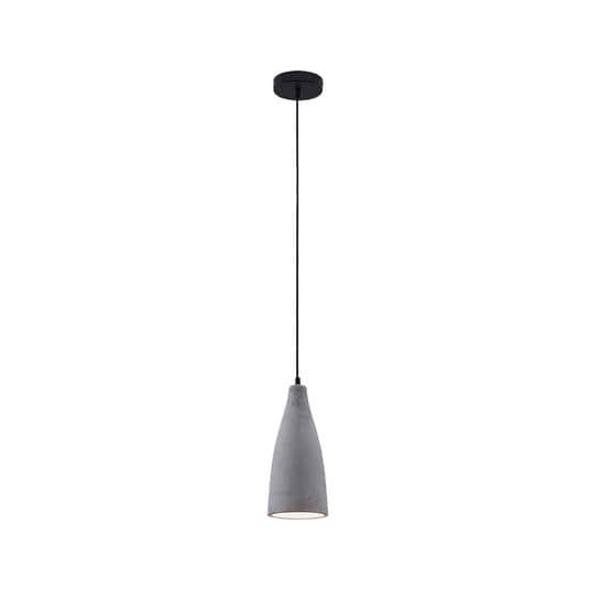 B-Ware Lindby Beton Pendelleuchte Sanne Im Industriestil Deckenlampe Hängeleuchte E27 - 8502193103200