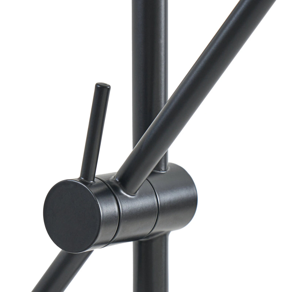 Lindby Stehleuchte Standlampe Vilo schwarz Metall beweglich 153 cm GU10 LED - 4255830905988