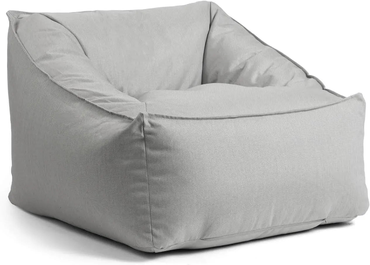 B-Ware Mokebo Gartensessel Sitzsack Bean Bag Outdoor Sitzkissen Lichtgrau Füllung - 4262436126709