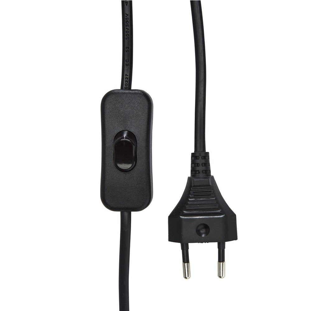 PR Home Wandleuchte Wandlampe Ester Lampe Cremeweiß Kabel Stecker Serie - 7330976144549