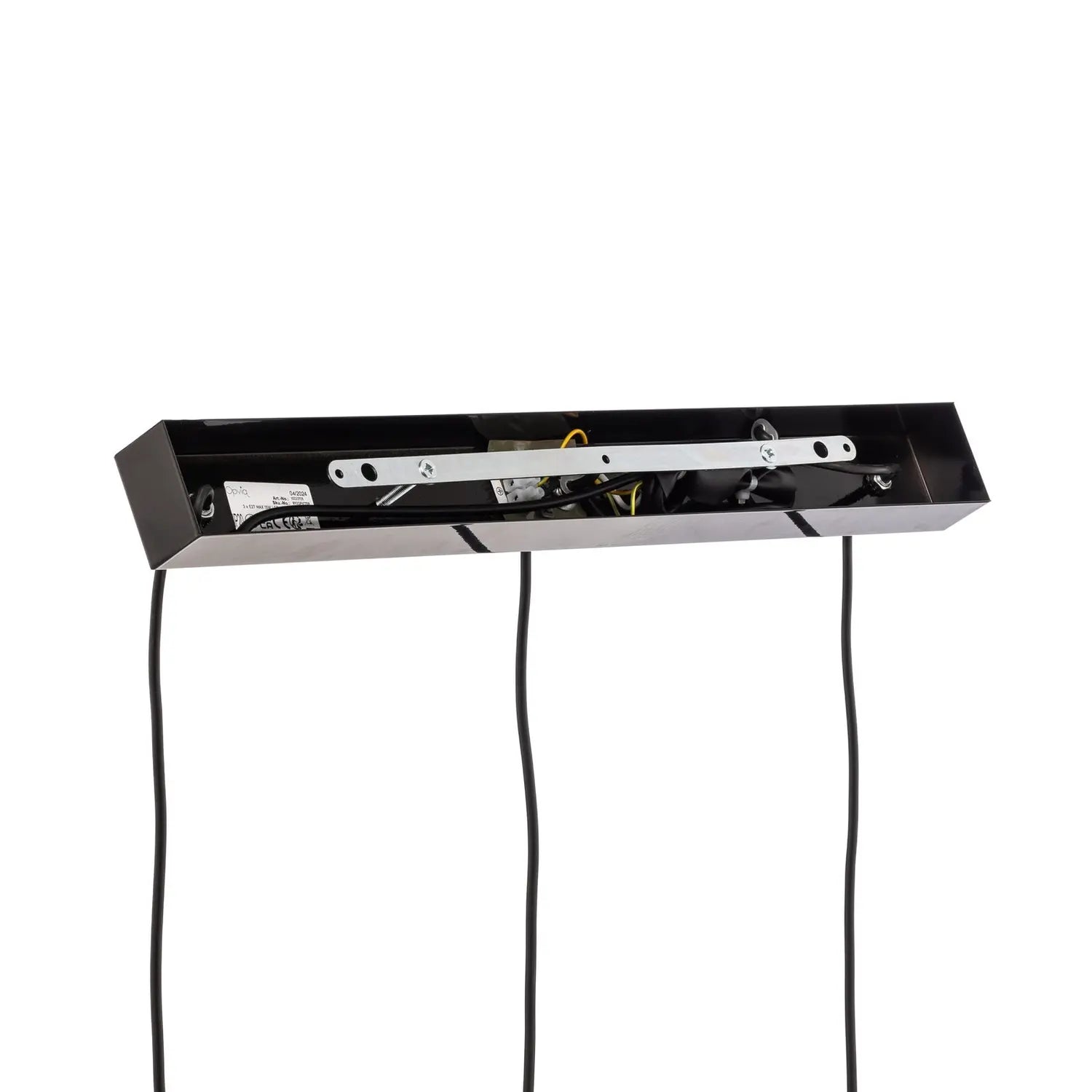 B-Ware Opviq Folse Tropfen Pendelleuchte Deckenleuchte 3 Flammig Schwarz Siehe Text - 8681875502657