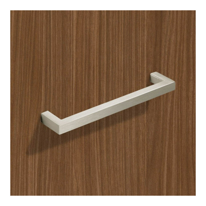 HETTICH Möbelgriff Griff Anzio Edelstahl 192 mm Knauf gebürstet 202 mm 17 STÜCK - 4023149229022