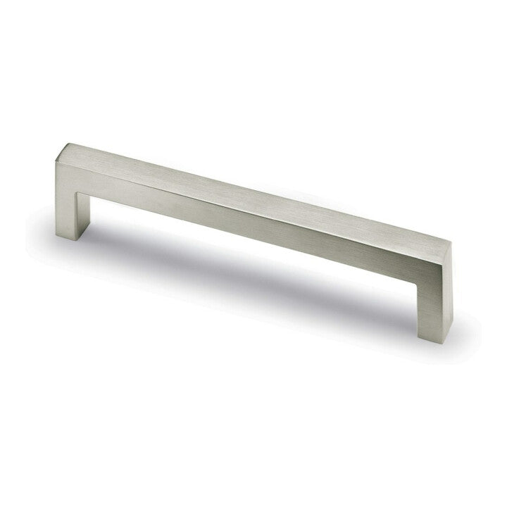 HETTICH Möbelgriff Griff Anzio Edelstahl 192 mm Knauf gebürstet 202 mm 17 STÜCK - 4023149229022