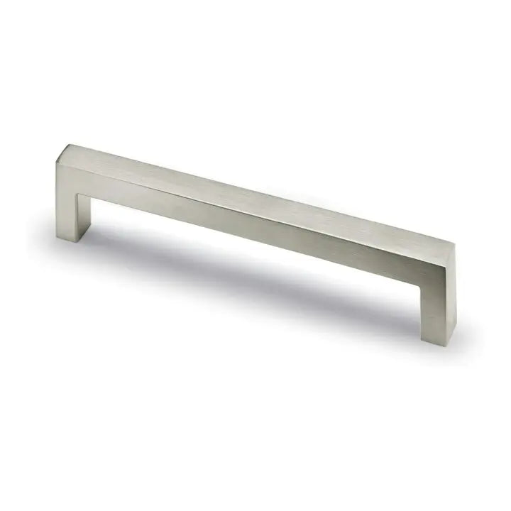 B-Ware Hettich Möbelgriff Griff Anzio Edelstahl 192 Mm Knauf Gebürstet 202 Mm 17 Stück - 4023149229022