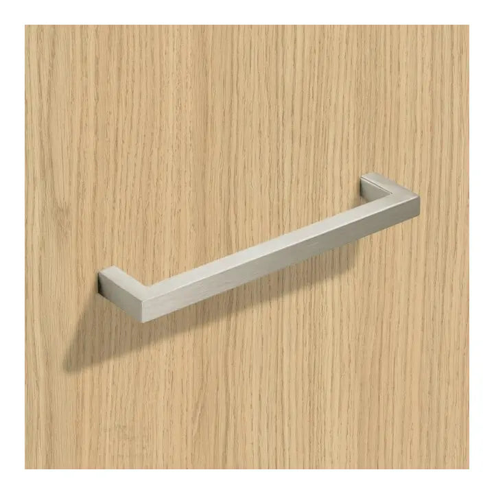 B-Ware Hettich Möbelgriff Griff Anzio Edelstahl 192 Mm Knauf Gebürstet 202 Mm 17 Stück - 4023149229022