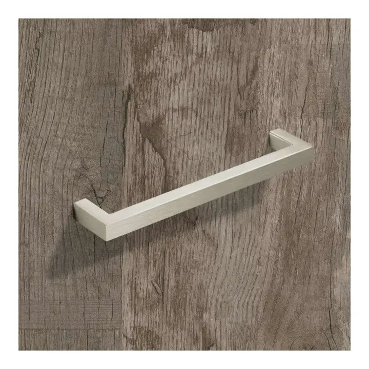 B-Ware Hettich Möbelgriff Griff Anzio Edelstahl 192 Mm Knauf Gebürstet 202 Mm 17 Stück - 4023149229022