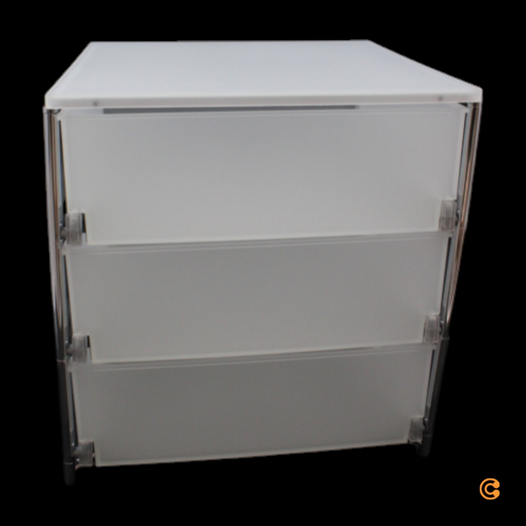 Kartell Mobil 3 Schubladen Container Rollcontainer Regal Schrank Siehe Text/Foto C-Ware - 8034105780019