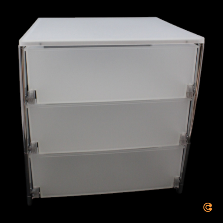 Kartell Mobil 3 Schubladen Container Rollcontainer Regal Schrank Siehe Text/Foto C-Ware - 8034105780019