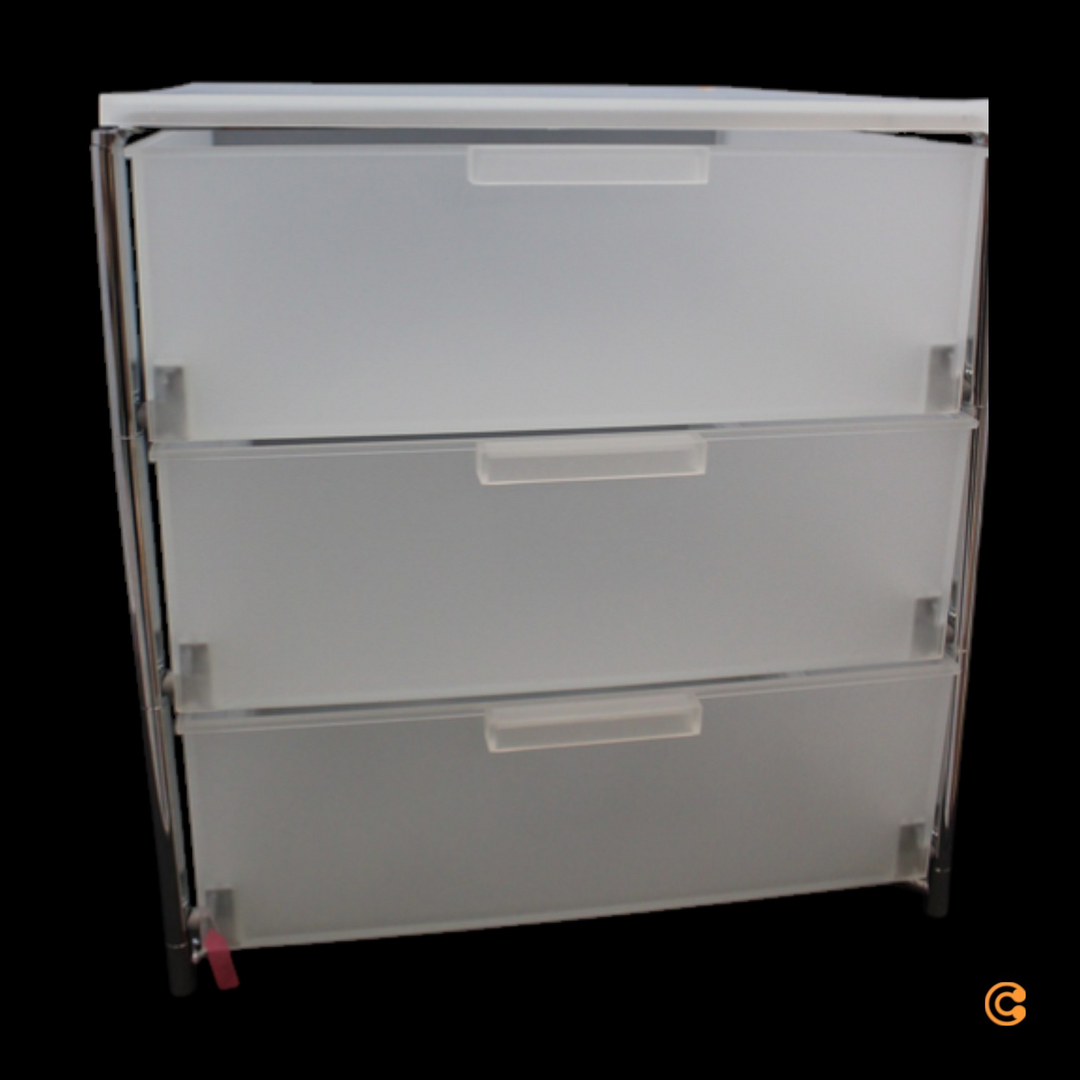 Kartell Mobil 3 Schubladen Container Rollcontainer Regal Schrank Siehe Text/Foto C-Ware - 8034105780019