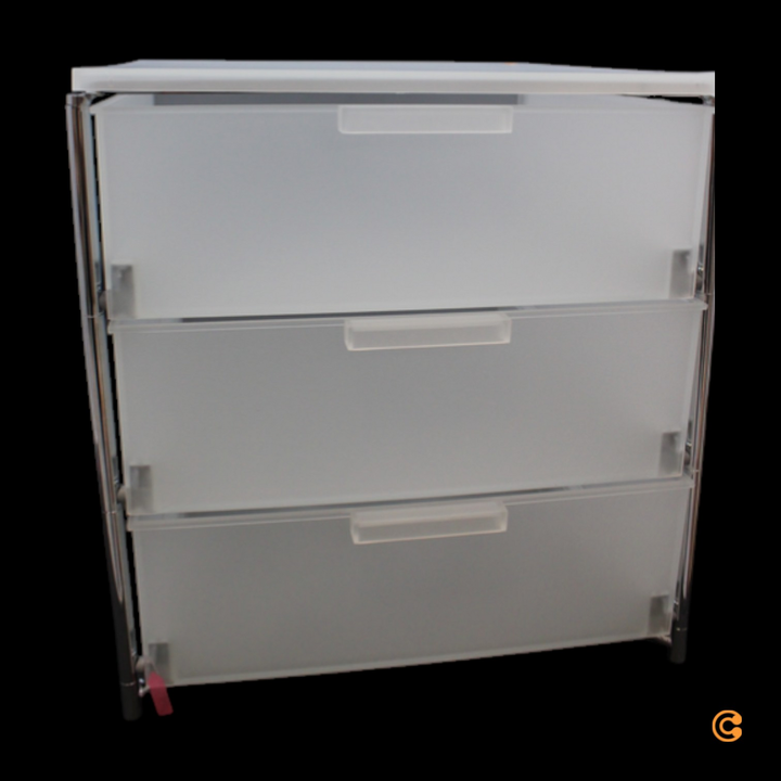 Kartell Mobil 3 Schubladen Container Rollcontainer Regal Schrank Siehe Text/Foto C-Ware - 8034105780019