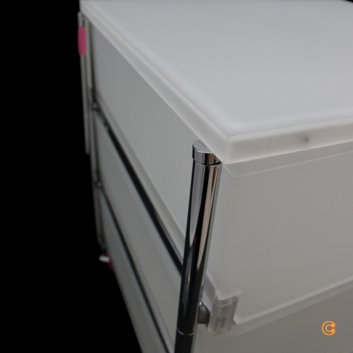 Kartell Mobil 3 Schubladen Container Rollcontainer Regal Schrank Siehe Text/Foto C-Ware - 8034105780019