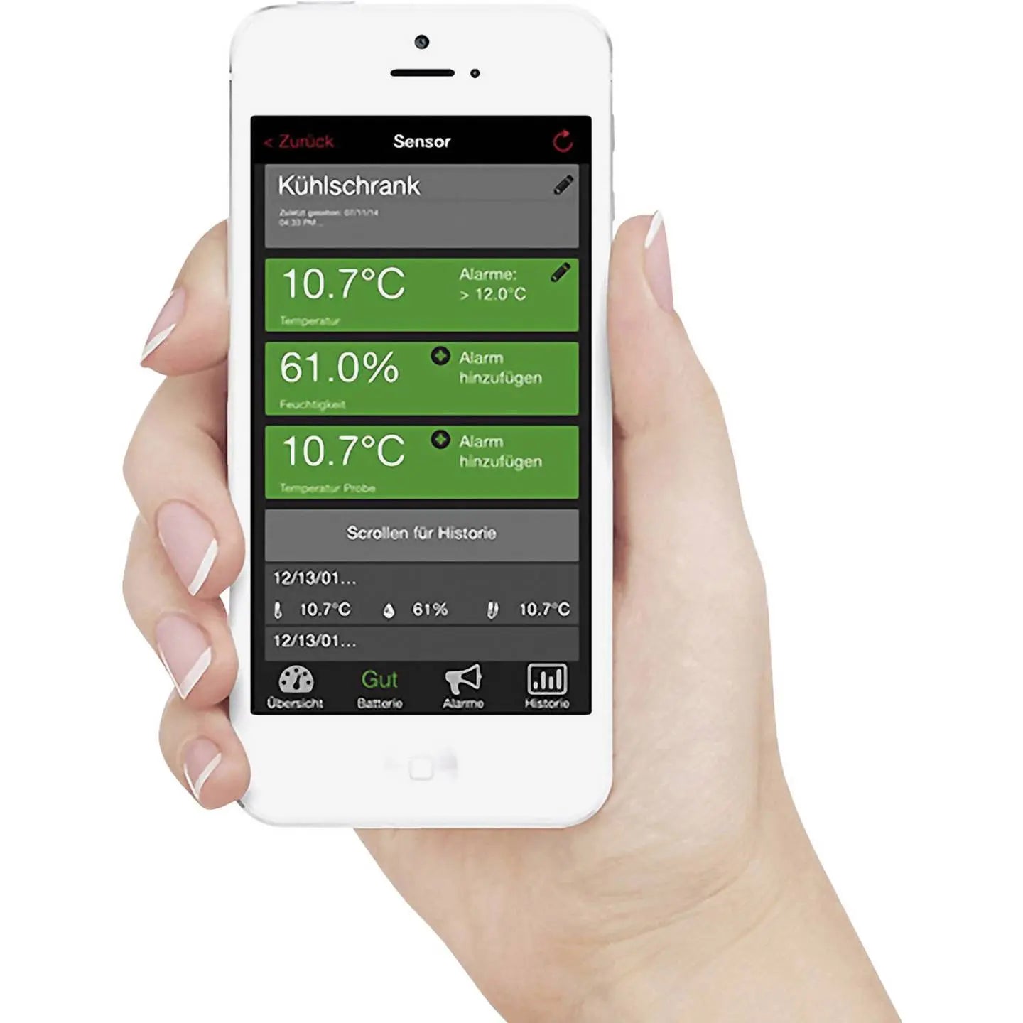 B-Ware Techno Line Wlan Wetterstation Mobile Alerts Ma10001 Starter Set Mobile Gateway - 4029665701004