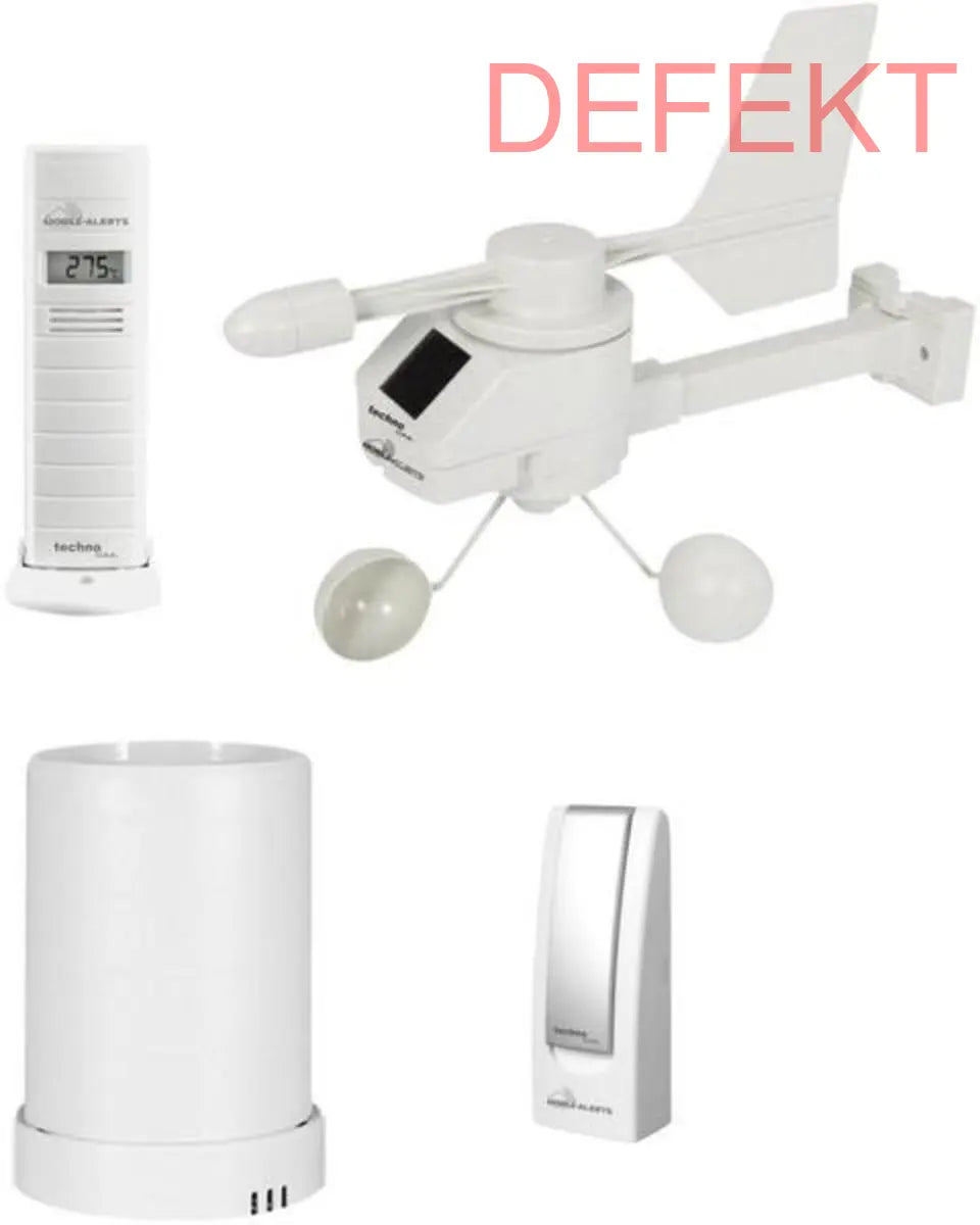 D-Ware Techno Line Ma10050 Mobile Alerts Funk Wetterstation Haus  Defektware - 4029665410050