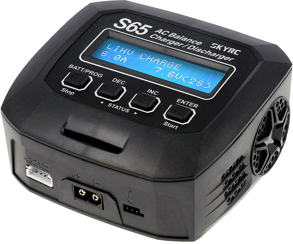 B-Ware Skyrc Modellbau Multifunktionsladegerät 6 A S65 Li Po, Li Fe Po, Li Ion, Li Hv, Ni Mh, - 4046032090011