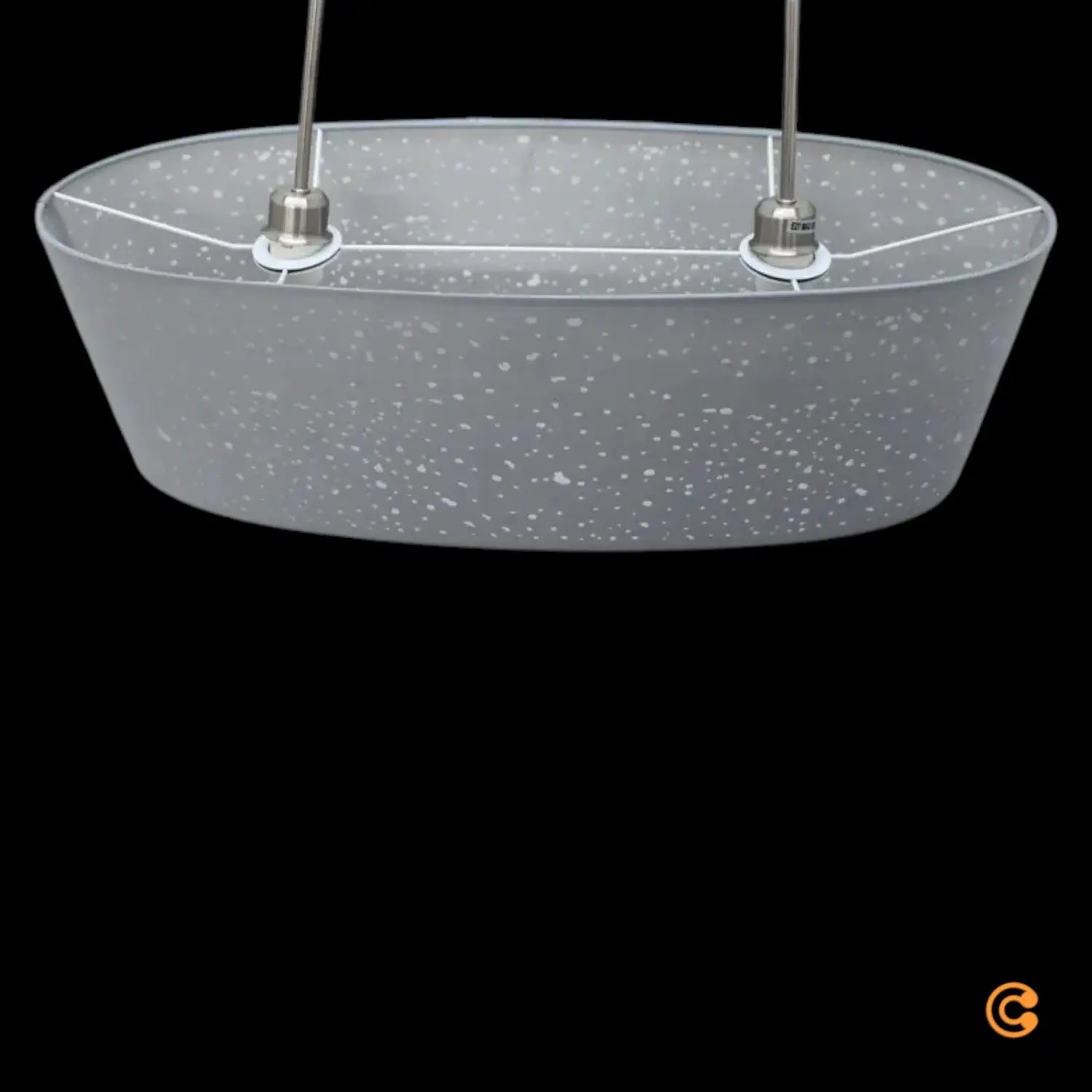 B-Ware Lampenwelt Design Pendelleuchte Hängelampe Grau Modern Wohnzimmer Siehe Text - 4251096554021