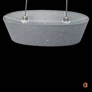 B-Ware Lampenwelt Design Pendelleuchte Hängelampe Grau Modern Wohnzimmer Siehe Text