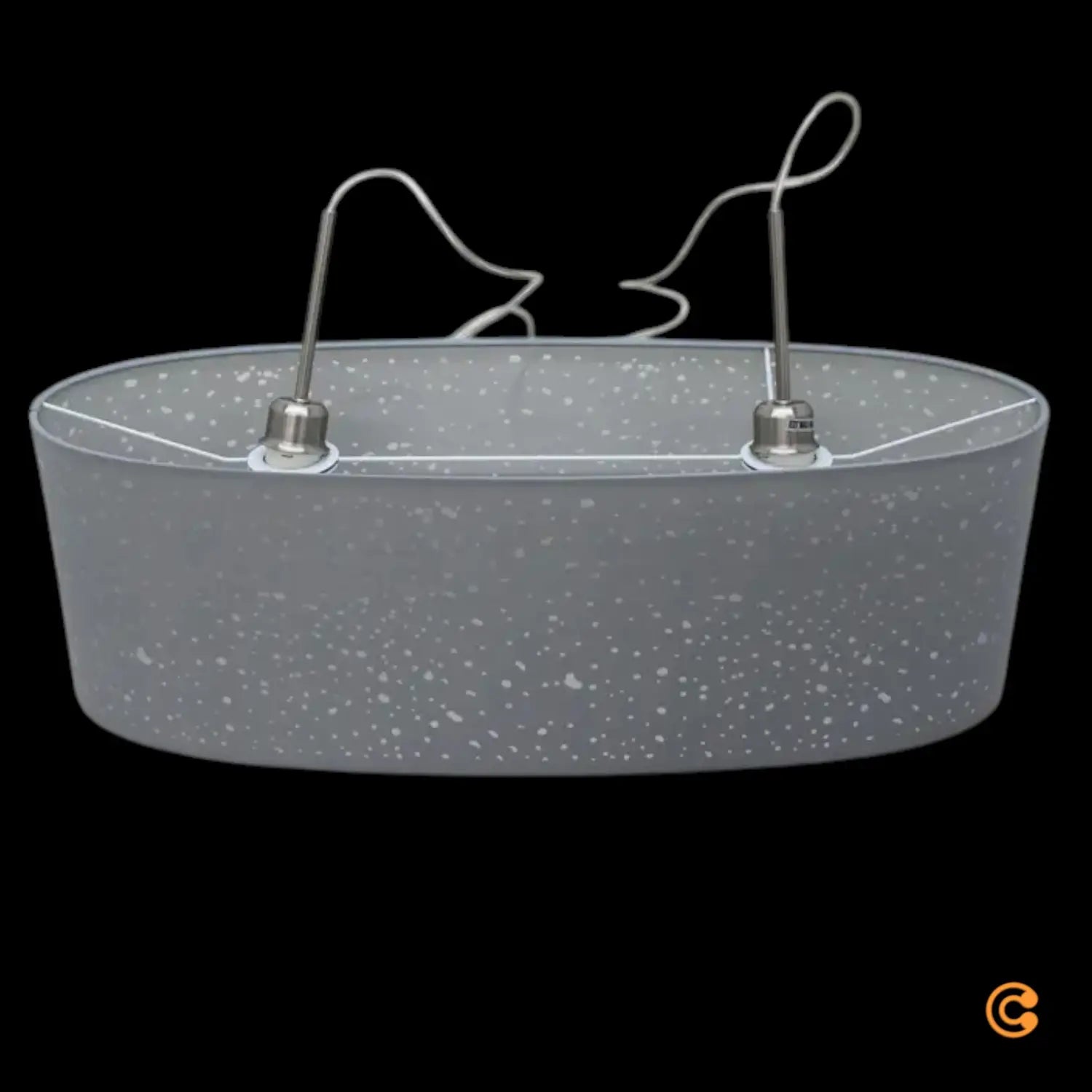 B-Ware Lampenwelt Design Pendelleuchte Hängelampe Grau Modern Wohnzimmer Siehe Text - 4251096554021