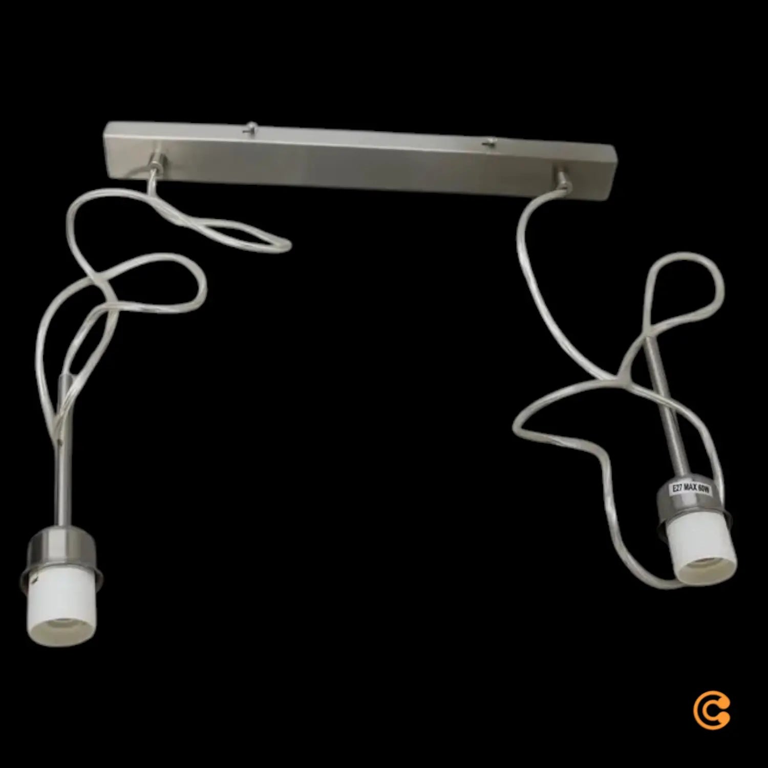B-Ware Lampenwelt Design Pendelleuchte Hängelampe Grau Modern Wohnzimmer Siehe Text - 4251096554021