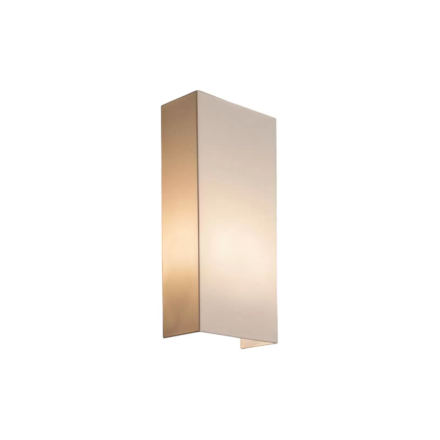 B-Ware Modo Luce Rettangolo Wandlampe Wandleuchte Wandlicht Leuchte E27 40 Cm Elfenbein - 6710120