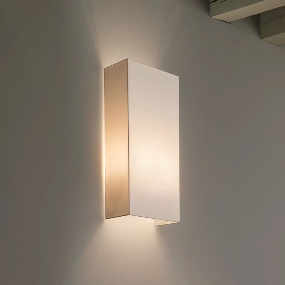 Modo Luce Rettangolo Wandlampe Wandleuchte Wandlicht Leuchte E27 40 cm elfenbein - 6710120