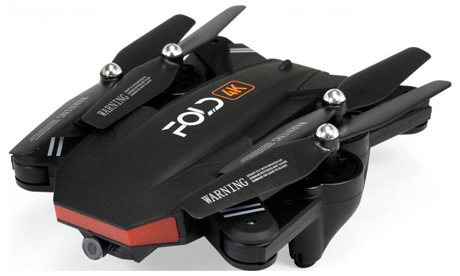 MODSTER FOLD 4K Quadrocopter Drohne Faltbar Foldable Drohne Kamera RTF Schw552 - 4260668080950