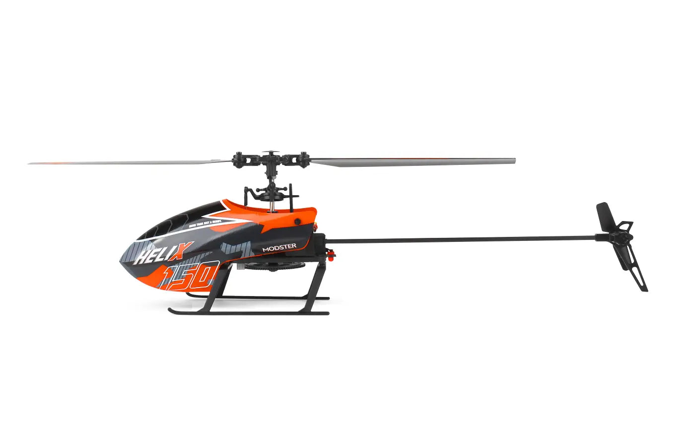 Modster Hubschrauber Helikopter Rc Heli X 150 Flybarless Rtf Modell Rtf 8,5 Cm