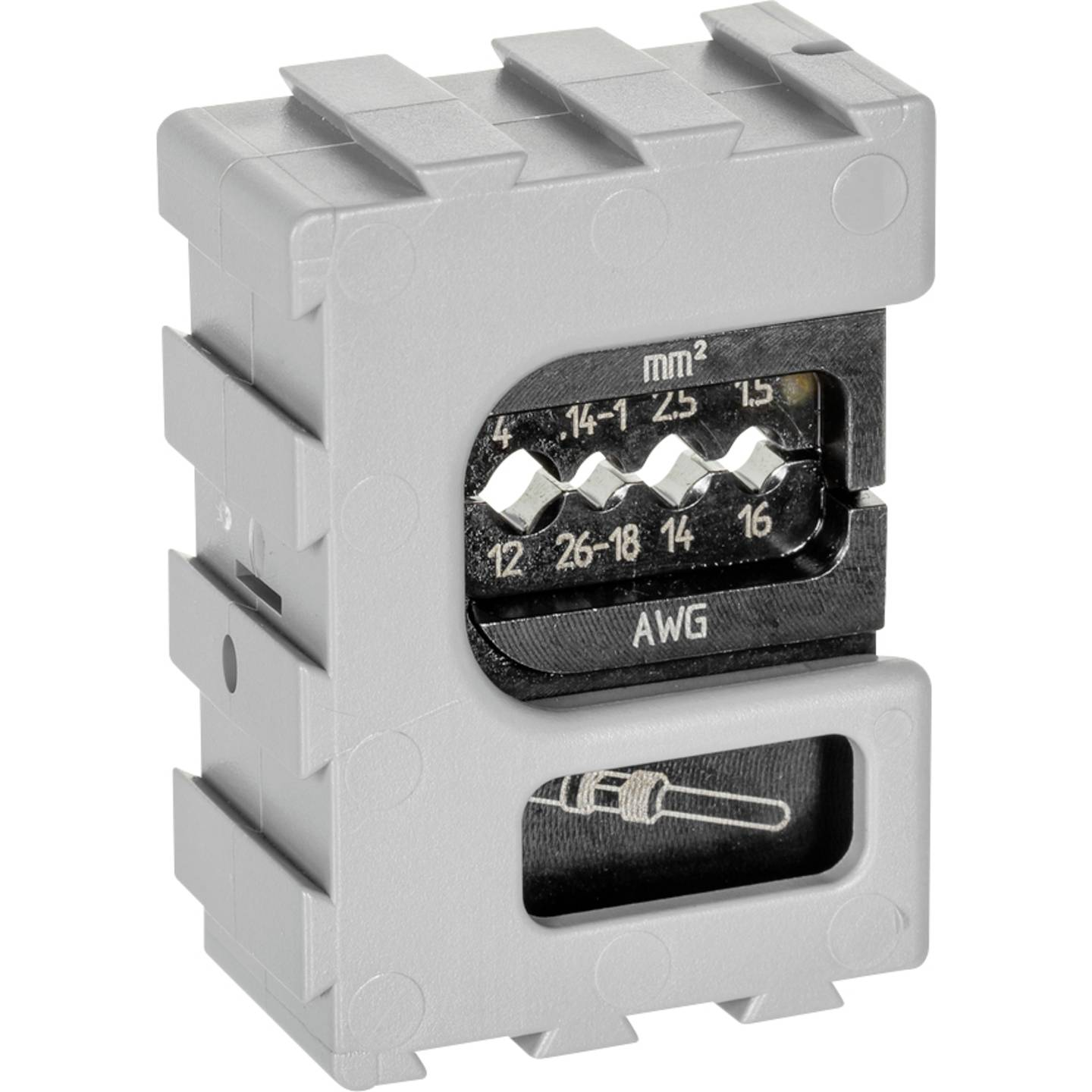 B-Ware Harting Modul Einsatz Crimpeinsatz Schwere Steckverbinder 1teilig 0.14 Bis 4mm² - 4010886855102