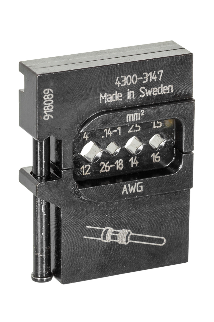 B-Ware Harting Modul Einsatz Crimpeinsatz Schwere Steckverbinder 1teilig 0.14 Bis 4mm² - 4010886855102