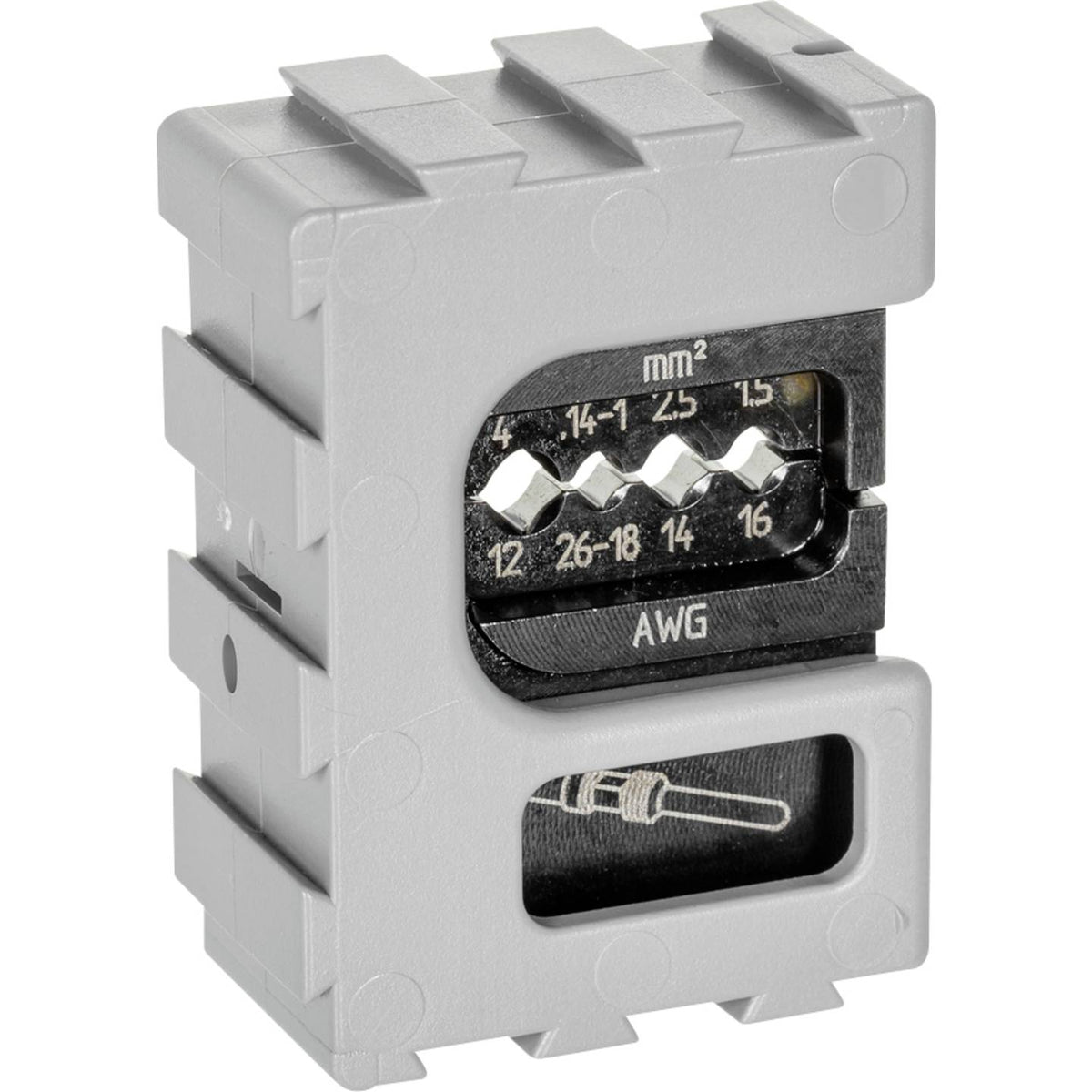 HARTING Modul Einsatz Crimpeinsatz schwere Steckverbinder 1teilig 0.14 bis 4mm² - 4010886855102
