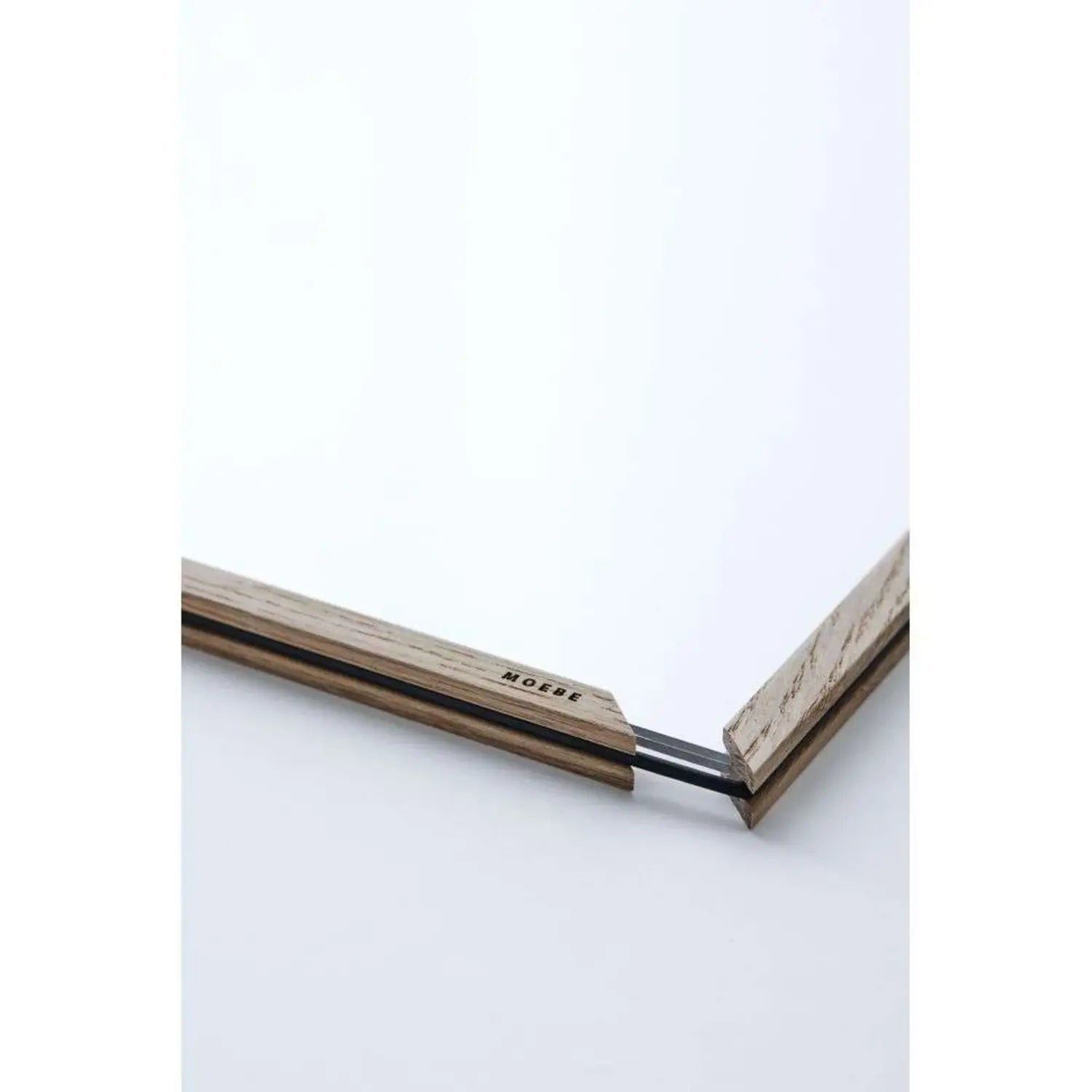 B-Ware Moebe Bilderrahmen Rahmen A2 Eiche Natur Acrylglas Din A2 Frame Holz - 5713520000010