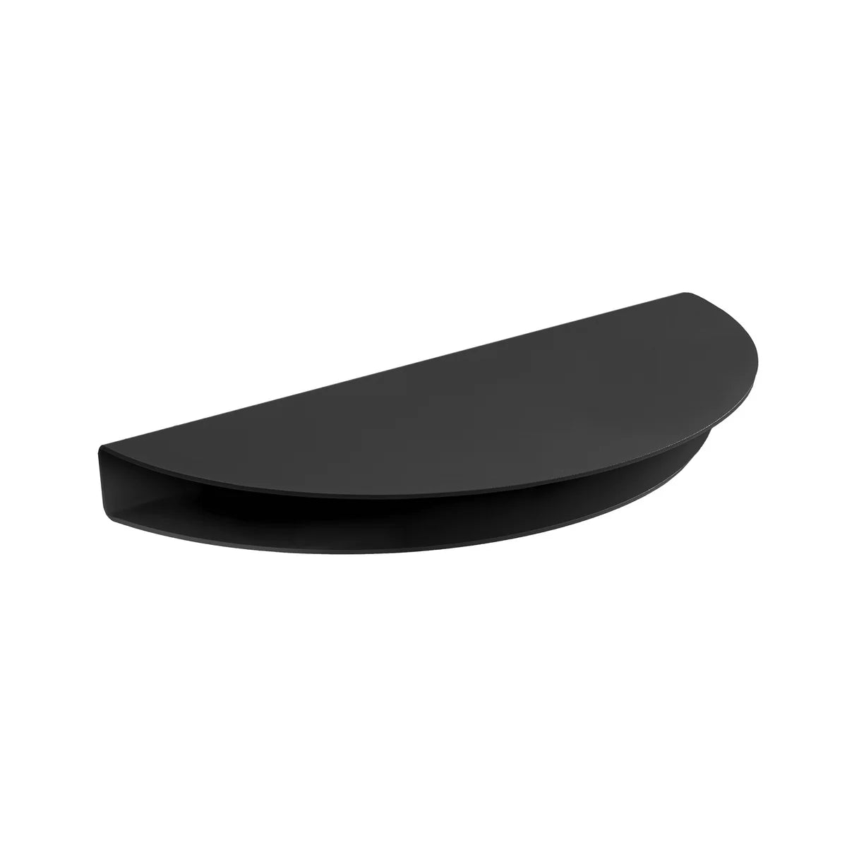 Moebe Wandregal Ablage Half Moon Regal Stahl schwarz 20x40 cm Aufbewahrung - 5713520023590