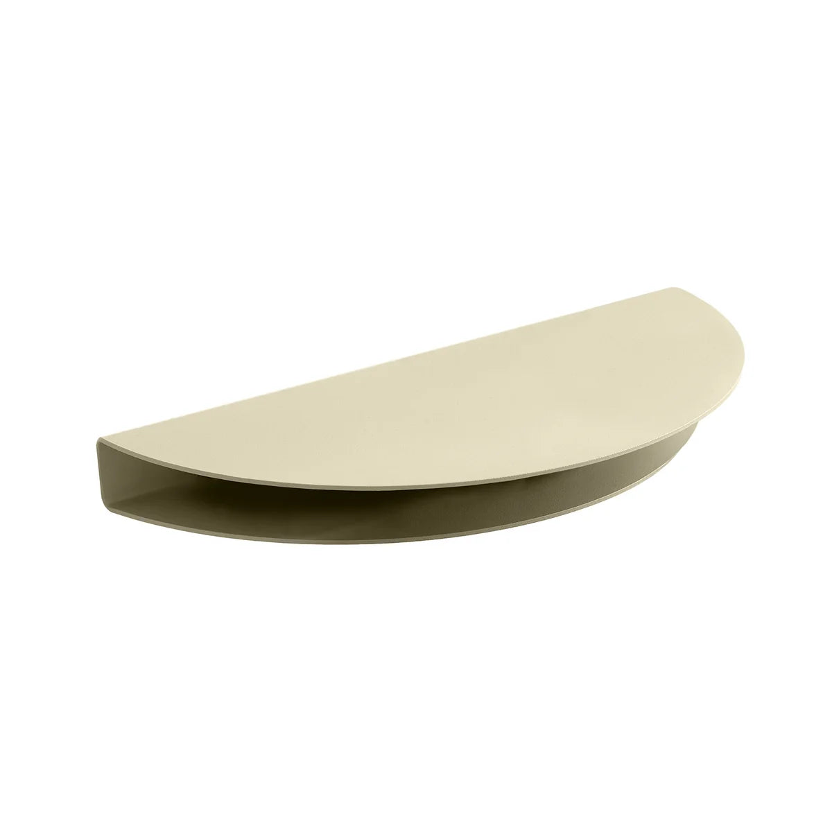 Moebe Wandablage Regal Half Moon Shelf Sand Stahl pulverbeschichtet Large - 5713520023613