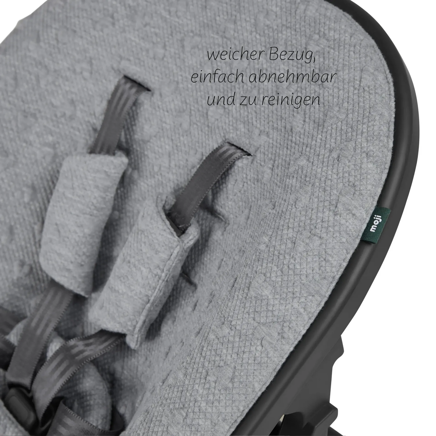 B-Ware Moji Yippy Neugeborenenaufsatz Babyaufsatz Hochstuhlaufsatz Geburt  Yippy Heart - 4045875056598