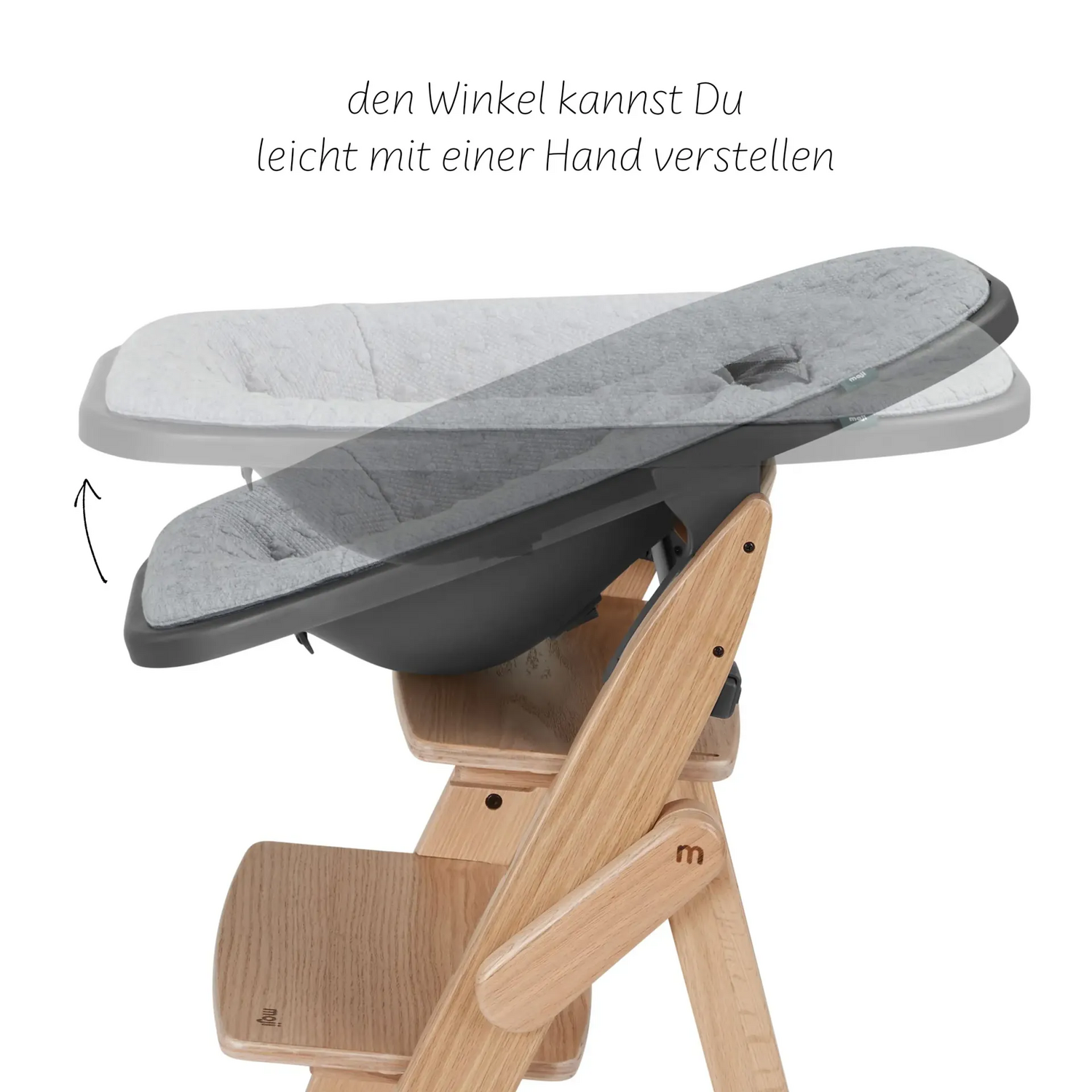 B-Ware Moji Yippy Neugeborenenaufsatz Babyaufsatz Hochstuhlaufsatz Geburt  Yippy Heart - 4045875056598