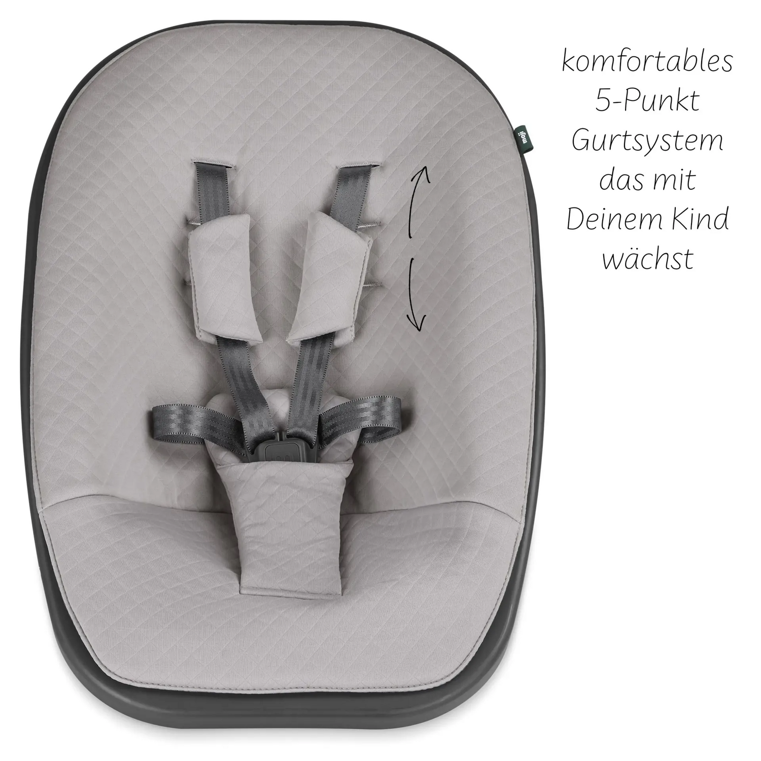 B-Ware Moji Yippy Neugeborenenaufsatz Babyeinsatz Birch Aufsatz Hochstuhl Kunststoff - 4045875056581