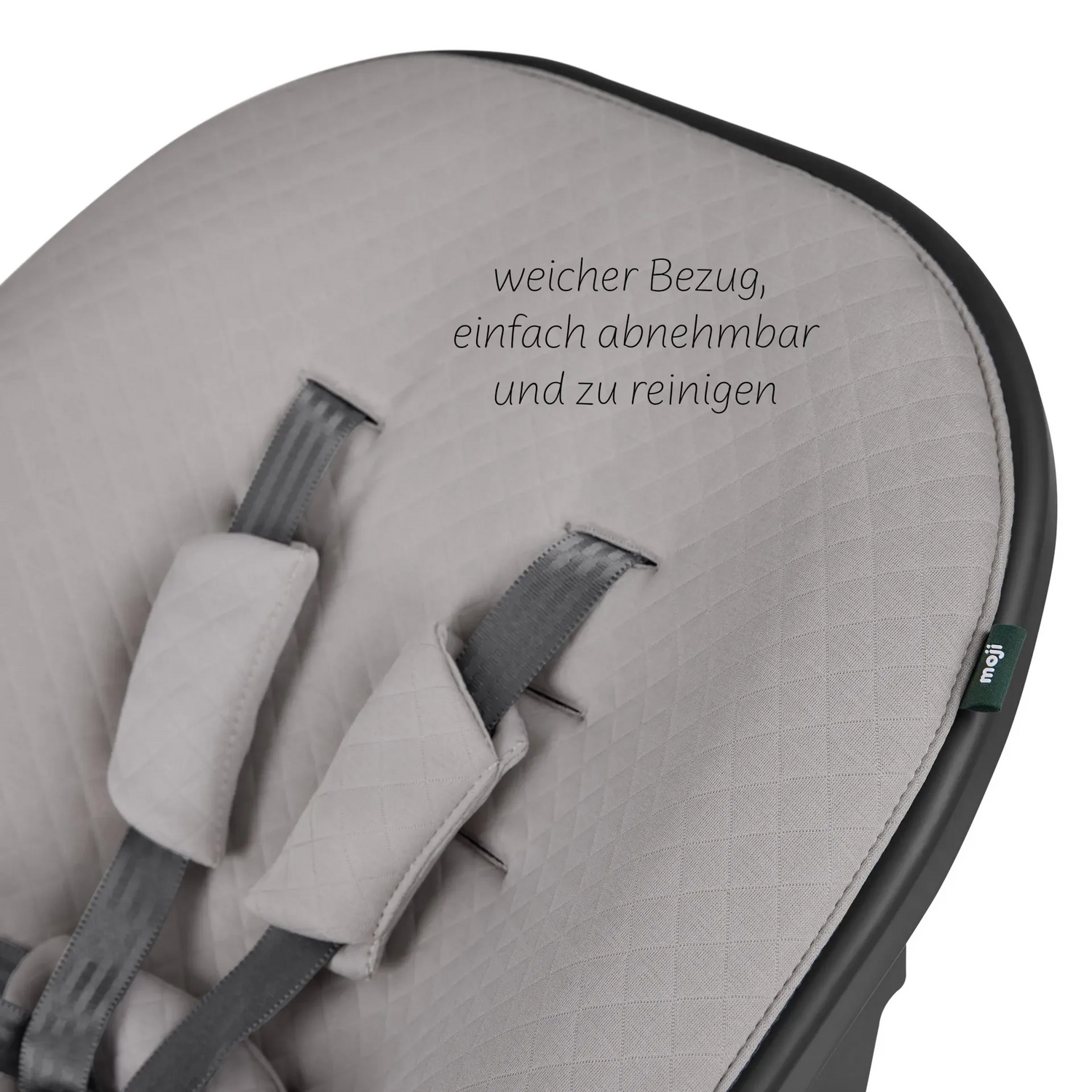 B-Ware Moji Yippy Neugeborenenaufsatz Babyeinsatz Birch Aufsatz Hochstuhl Kunststoff - 4045875056581