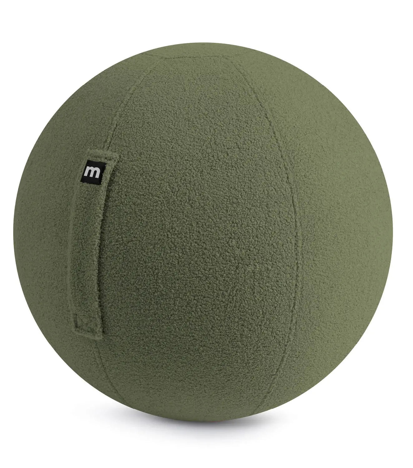 B-Ware Mokebo Sitzball Pezziball Yogaball Gymnastikball Teddybezug 65cm Waldgrün   - 4262436126174