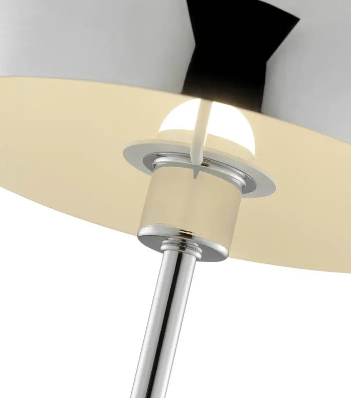 B-Ware Mokebo Kabellose Akku Tischlampe Tischleuchte Lampe Der Leuchtturm Chrom Glänzen - 4004353464294