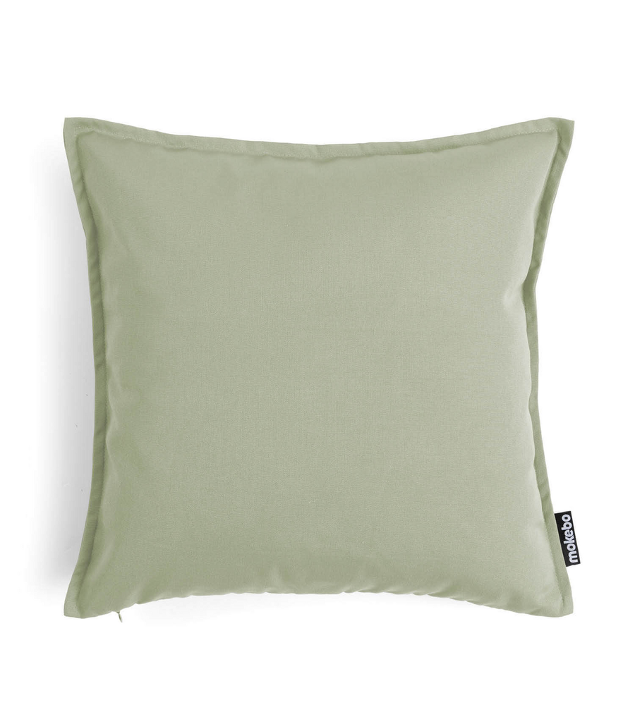 Mokebo Outdoor Kissenbezug Kissenhülle ‘Die Auszeit’ Garten 45x45cm Lindgrün B-Ware - 4262436125375