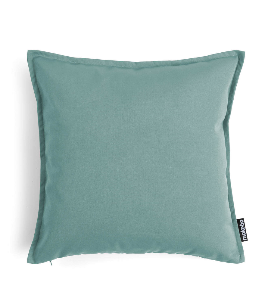 Mokebo Outdoor Kissenbezug ‘Die Auszeit' Balkon Bezug Eukalyptus 45x45cm B-Ware - 4262436125405